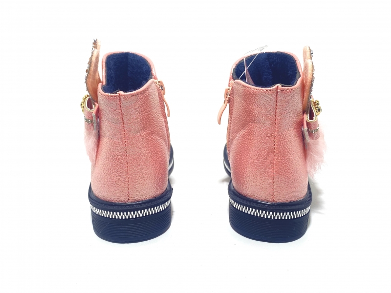 Детские ботинки для девочек Розовые ушки