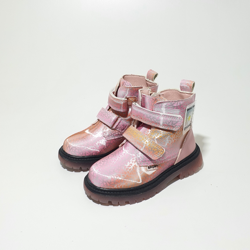 Весенне-осенние ботинки для девочек Розовая Ромашка