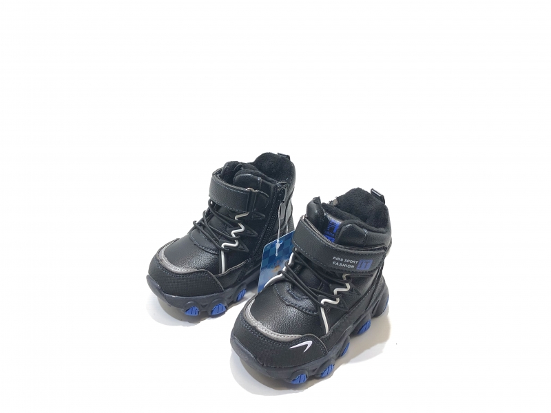Зимние ботинки для детей Kids Sport Fashion (синий) 