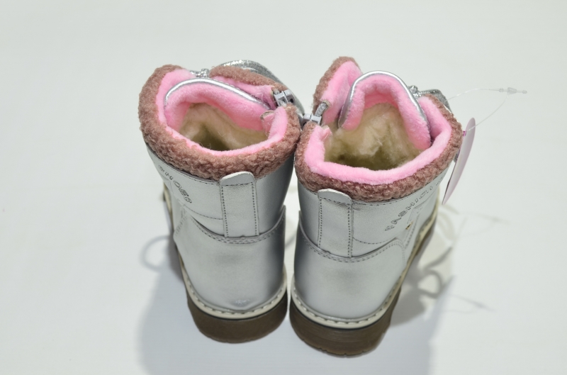 Ботинки зимние для девочек Роза и Сталь