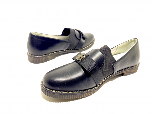 Туфли для девочек Школьная классика чёрные